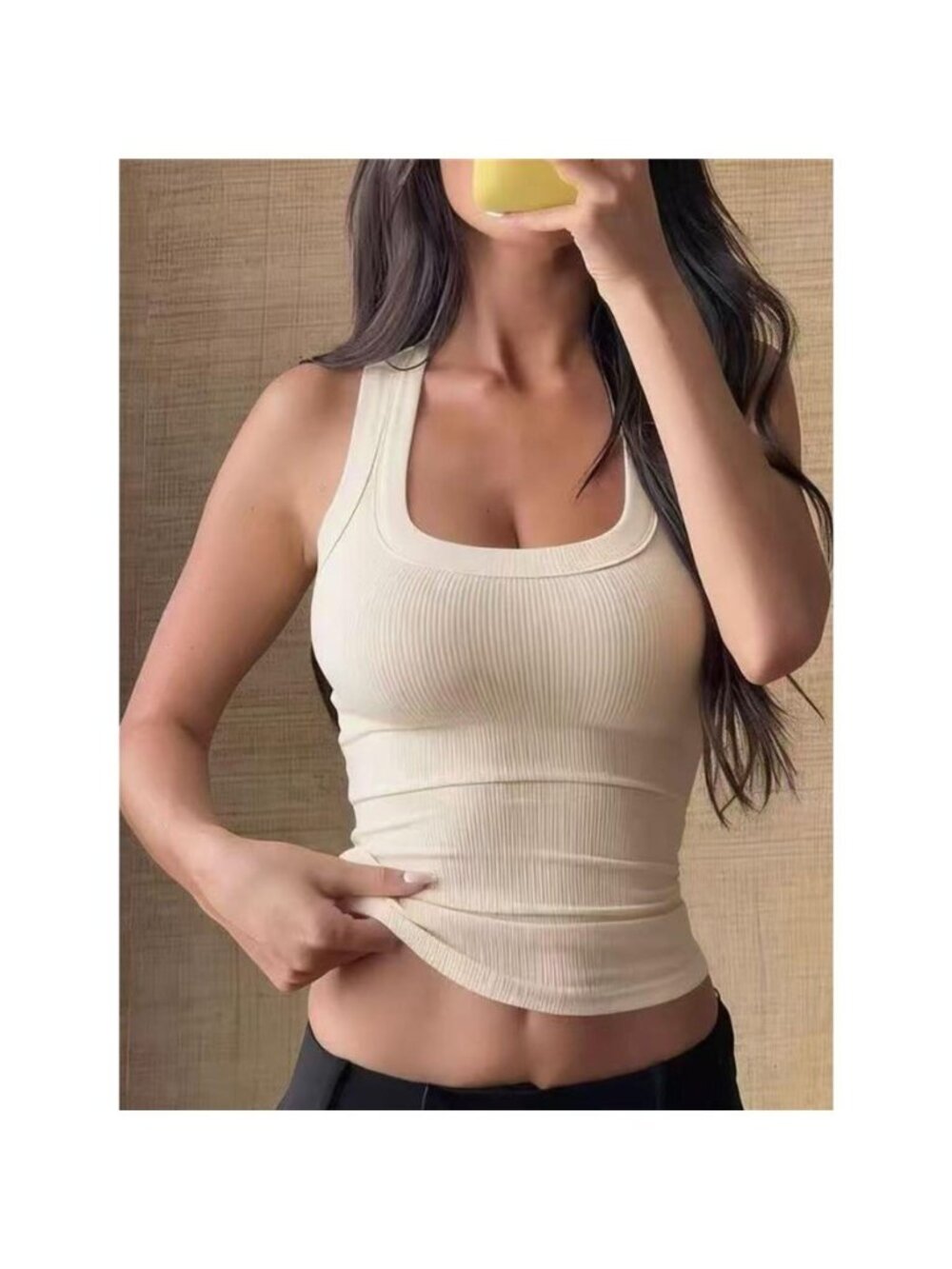 Ribbed Solid Color Tank - Picture 14 of 14